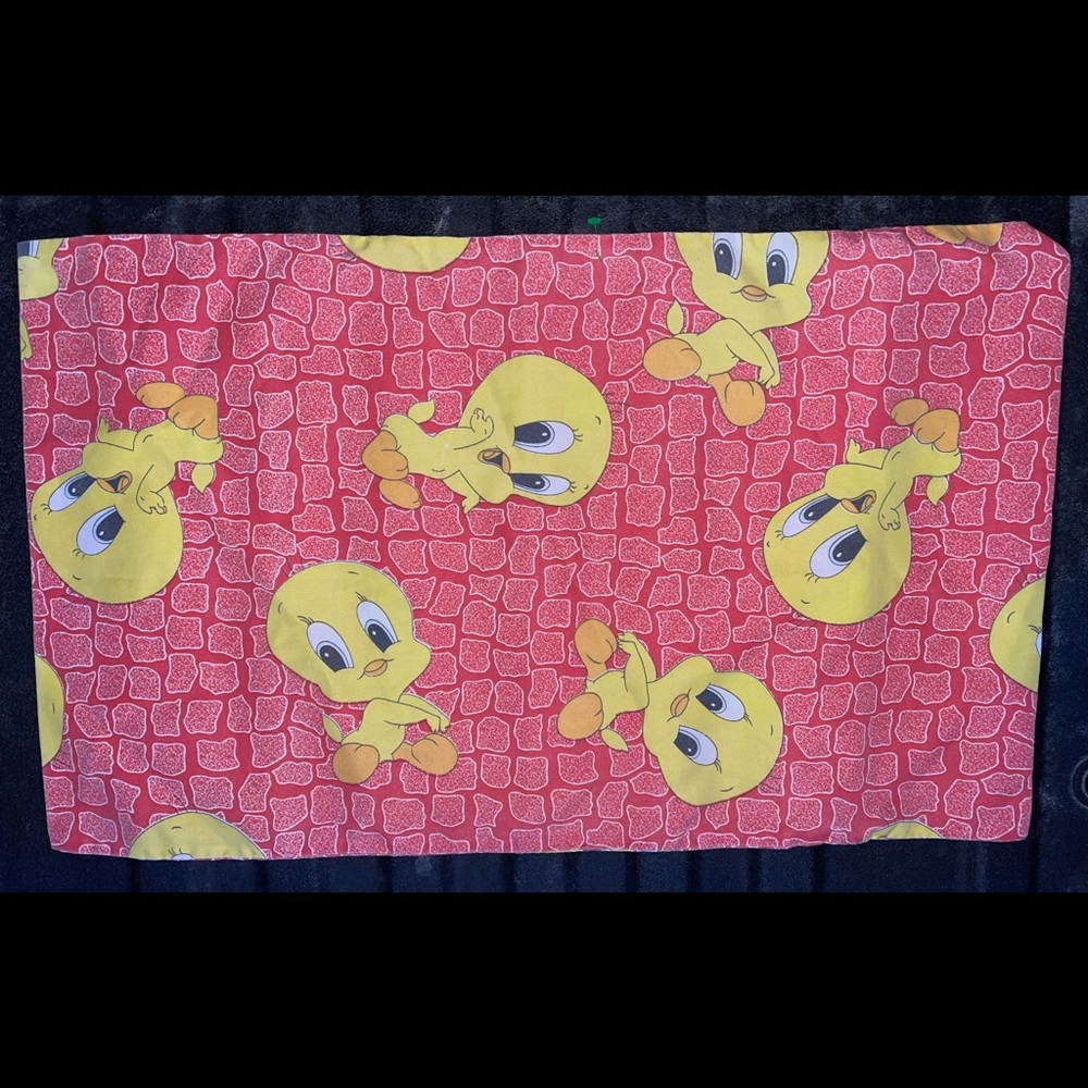 TWEETY BIRD Standard Pillowcase PILLOW CASE Vintag